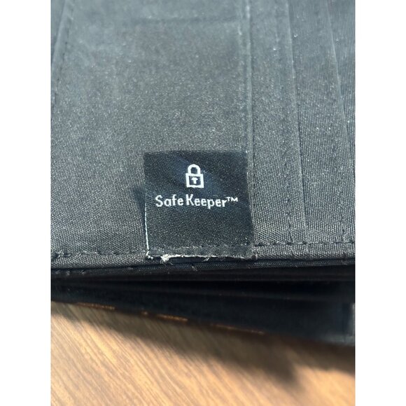 Leopard Print Safe Keeper Wallet Trifold Clutch Style Card Slots & ID Holder - Picture 13 of 14